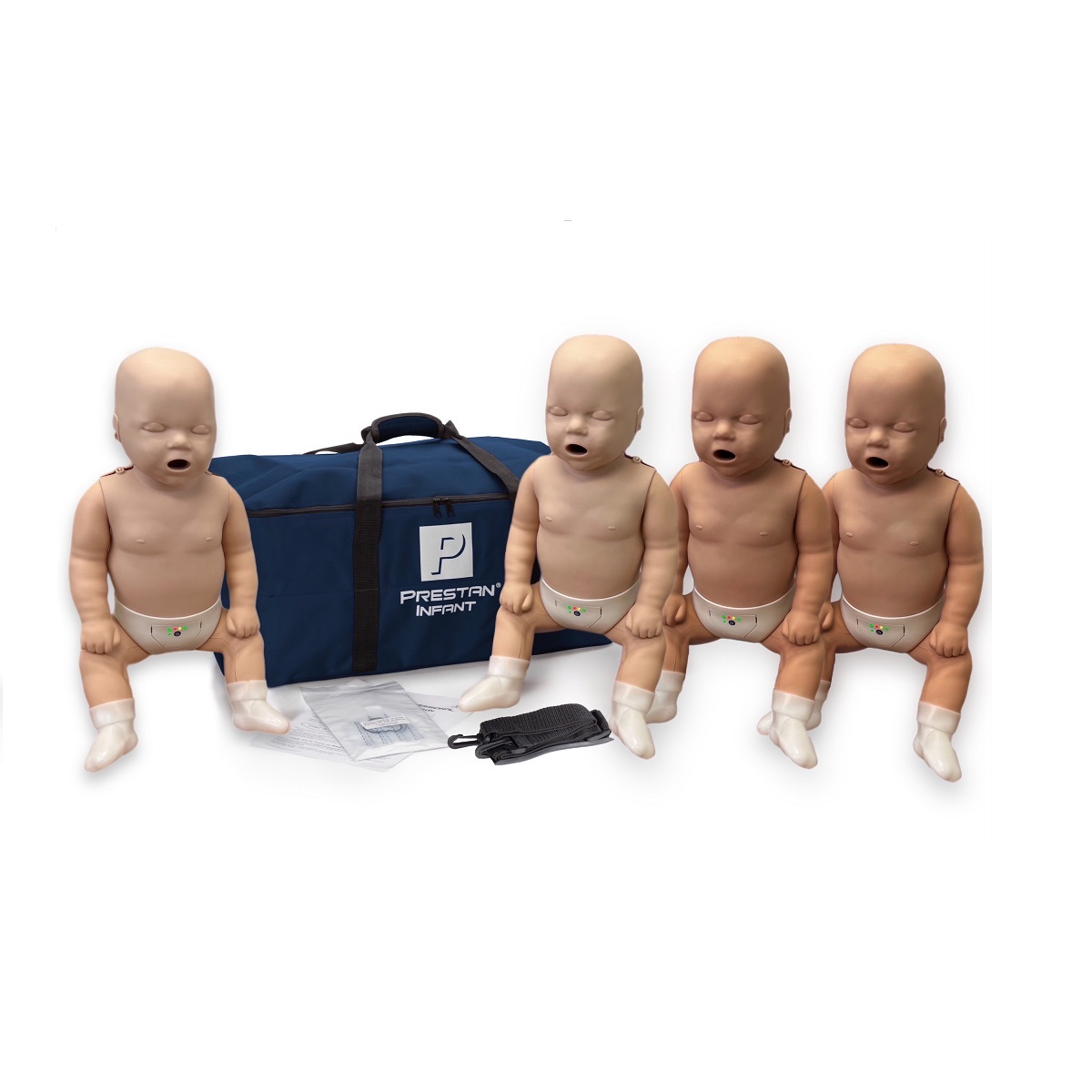Prestan Diversity Kit Baby 4-pack, lichte en donkere huid afbeelding