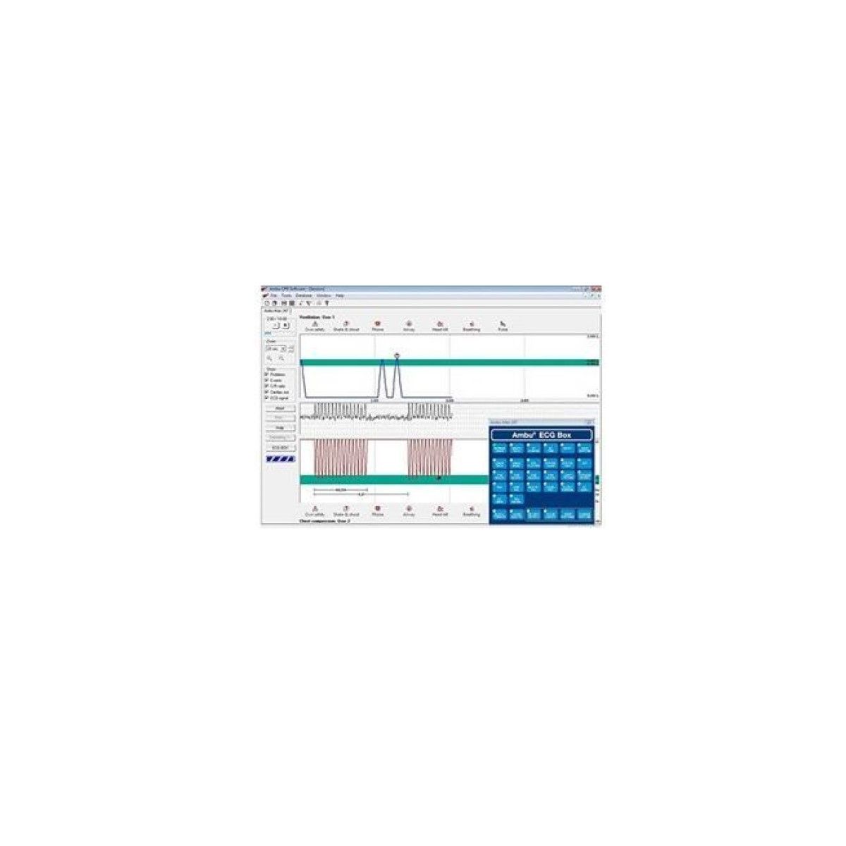 Ambu Man W software met kabel afbeelding