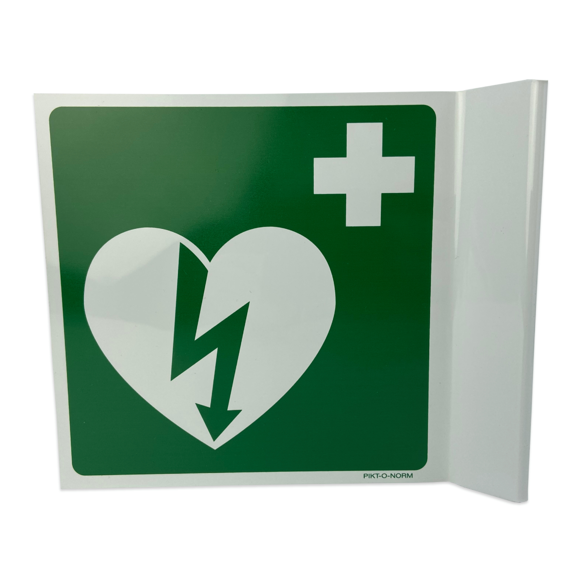 AED bord haaks 15x15 afbeelding