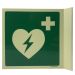 AED bord haaks glow 15x15