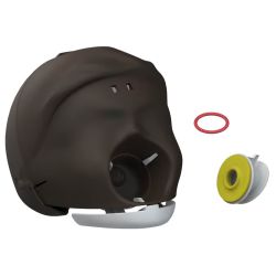 Laerdal Little Anne complete schedel inclusief kaak (donker) 