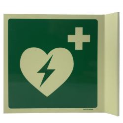 AED bord haaks glow 20x20