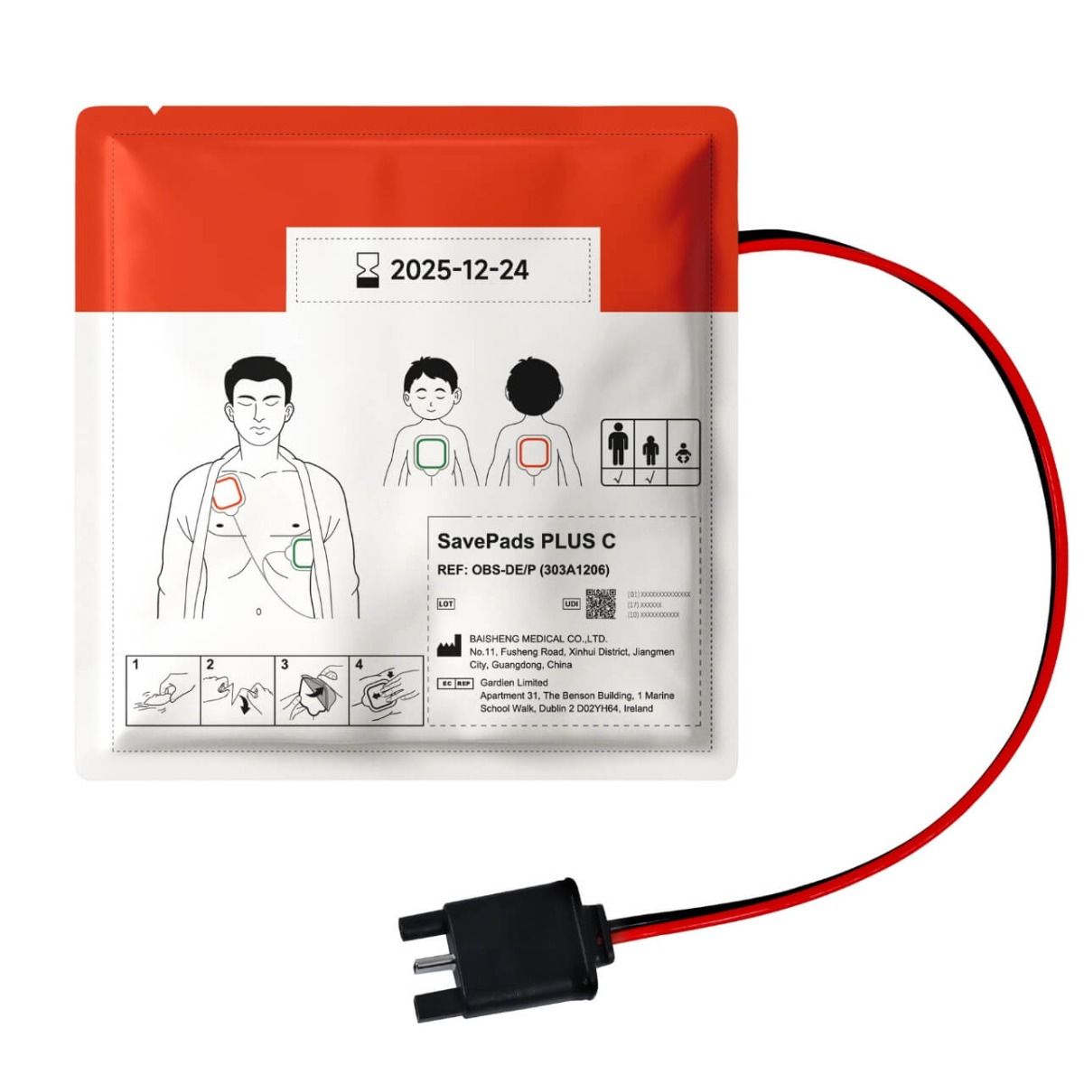 Primedic HeartSave myPAD Multifunctionele Elektroden 