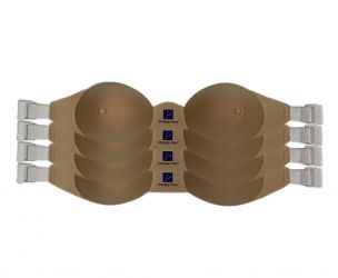 Female accessory 4-pack, donkere huid