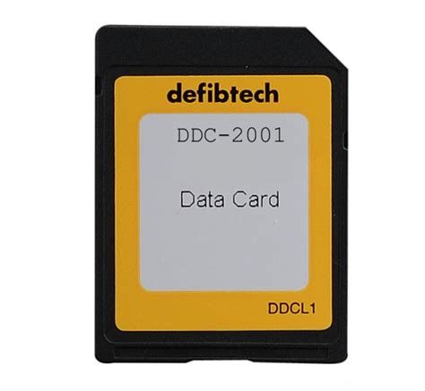 Defibtech View Data Geheugen Card