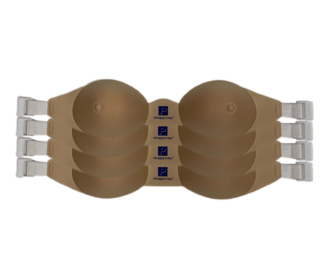 Female accessory 4-pack, donkere huid