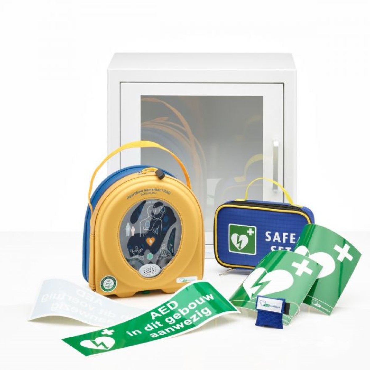 HeartSine 350P AED + binnenkast-Wit afbeelding