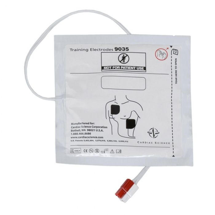 Cardiac Science Powerheart G3 Trainer elektroden afbeelding