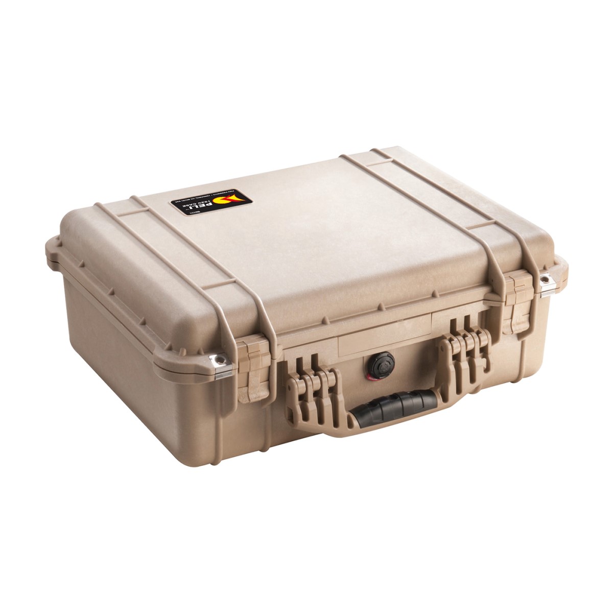 Peli 1520 AED koffer met Plukfoam-Zandbruin afbeelding