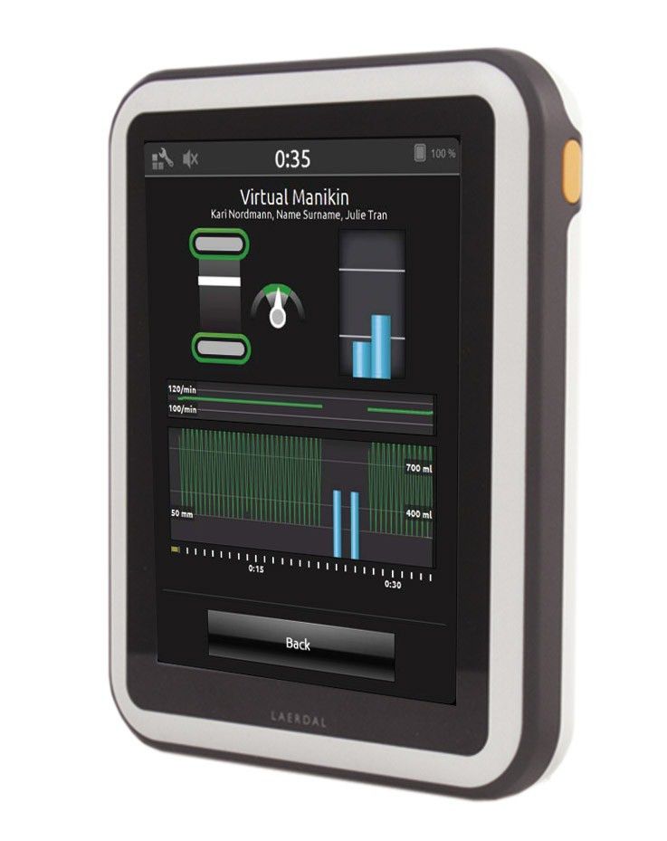 Laerdal Simpad Plus Skillreporter voor QCPR poppen afbeelding