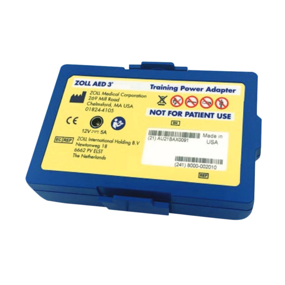 ZOLL AED 3 Training Stroomadapter afbeelding