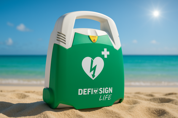 Zo beschermt u uw AED en kast tegen warm weer 