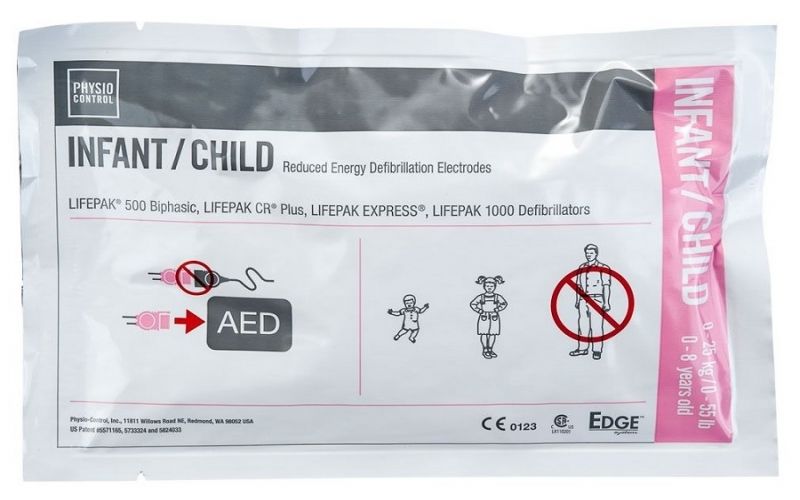 Terugroepactie Physio-Control LIFEPAK kinderelektroden