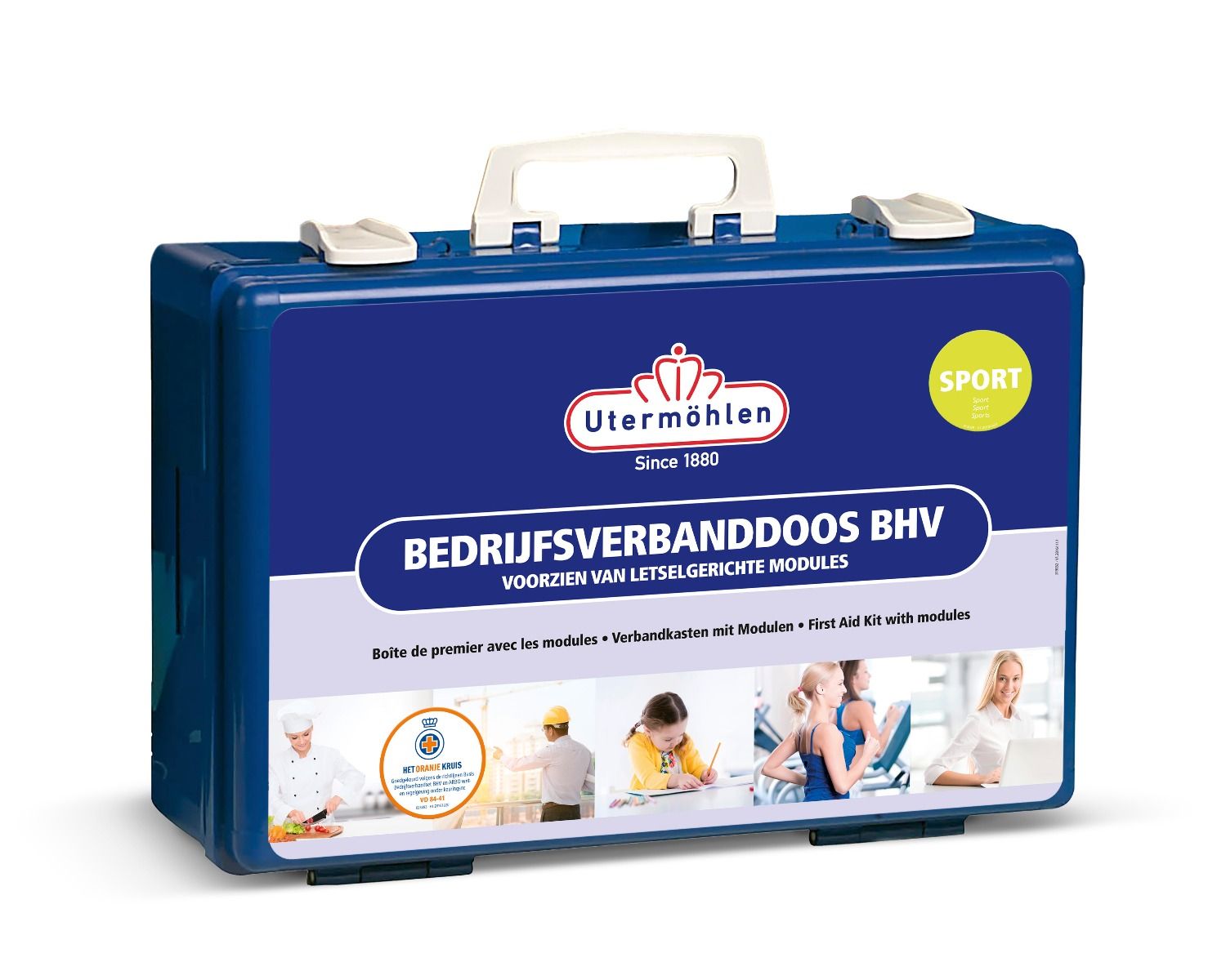 Bhv Sport Bedrijfsverbanddoos Modulair huismerk kopen in de aanbieding