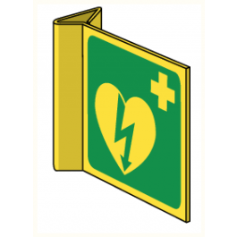 Aed Bordje Haaks Glow 15X15 huismerk kopen in de aanbieding